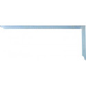 Équerre de charpentier longueur du poteau 1000 x 380 mm sans perforations de mar
