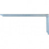 Équerre de charpentier longueur du poteau 1000 x 380 mm avec perforations de mar