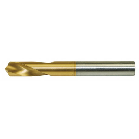 Foret à centrer NC D. nominal 5 mm HSS-Co TiN 120 deTaille