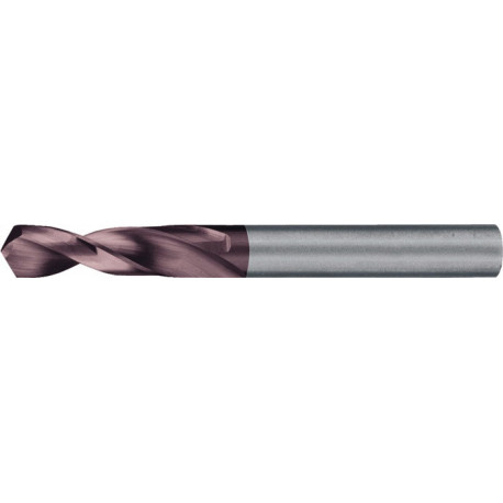 Foret hélicoïdal DIN 6539 TypN D.14mm VHM TiAlN HA ext.court