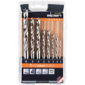 Jeu de forets bois PCTM 8 pièces D. 3 4 5 2 x 6 2 x 8 10 mm HSS-Co5 ALPEN