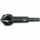 Fraise conique type 0600 20 mm longueur totale 90 mm longueur de la tige 30 mm