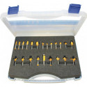 Cassette de fraisage supérieur en carbure type 973CT 22 pièces D. de la tige 8 mm H