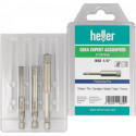 Foret à grès cérame Cera Expert Accuspeed 3 pièces D. 6, 8, 10 mm tige 6 pans HELLER