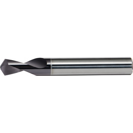 Foret à centrer NC D. nominal 5 mm carbure monobloc TiAlN 120 deTaille