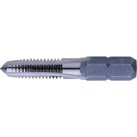 Taraud unique HSSG 1/4 po. embout 6 pans M5x15 mm EXACT