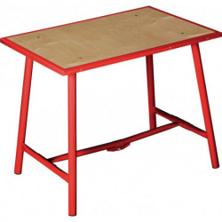 Table de monteur hêtre l.800xP500xH840 mm / 30 mm épaisseur du panneau