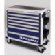 Servante d’atelier PLUS l.1010xP460xH990 mm 500 kg 7 tiroirs tôle d’acier