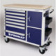 Établi roulant PLUS L extérieure1150xP500xH1015 mm nombre de tiroirs 7 30 kg 500 kg PROMAT