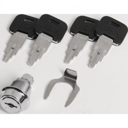 Serrure à cylindre avec quatre clés adapté à serv.atelierPlus, profi,établi roul.Plus PROMAT