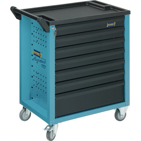 Servante d’atelier 177-7/120 l.780xP496xH915 mm 400 kg 7 tiroirs 120 pièces tôle d’acier HAZET