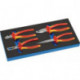 Module à outils 4 pièces module 1/3 jeux de pinces VDE KNIPEX