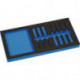 Module à outils insert vide module 1/3 4000 871 295, 7 pcs. PROMAT