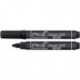 Marqueur permanent classique noir graduation 1-4 mm pointe ronde PICA (Par 10)