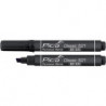 Marqueur permanent classique noir Degrésuation 2-6 mm pointe conique PICA (Par 10)