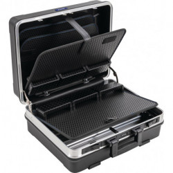 Valise rigide l.xPxH mm avec module à outils 29 l plastique ABS cadre en alumini