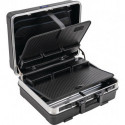 Valise rigide l.xPxH mm avec module à outils 29 l plastique ABS cadre en alumini