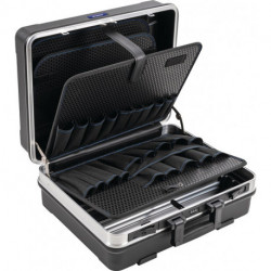 Valise rigide largeur x profondeur x hauteur mm 33 l plastique ABS cadre en aluminium PROMAT