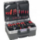 Valise rigide Trolleyversion largeur int.465xP255xH352 mm HDPE-plastique 42 l PROMAT