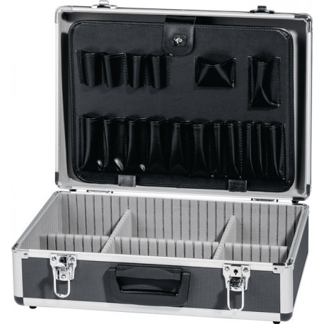 Mallette à outils l.450xP330xH150 mm Pochette aluminium
