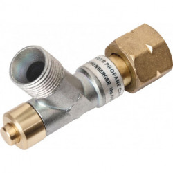 Raccord de sécurité débit max. 10-14 kg/h 1,5-4 bar ROTHENBERGER INDUSTRIAL