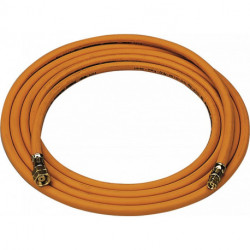Tuyau pour gaz propane 4x4 mm M10 x 1 LH x G3/8 po. LH haute pression longueur 5