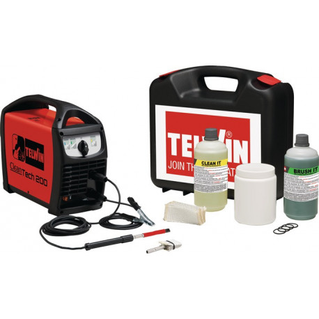 Produit nettoyant p. cordons de soudure Cleantech 200 set 230 V 50/60 Hz IP 21 TELWIN