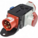 Adaptateur CEE MIXO MOSEL 1x fiche CEE 400 V 32 A 5 pôles IP44 AS-SCHWABE