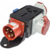 Adaptateur CEE MIXO MOSEL 1x fiche CEE 400 V 32 A 5 pôles IP44 AS-SCHWABE