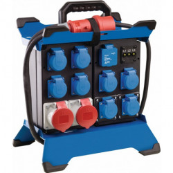 Répartiteur électrique à poser CEE STECKY DUO 2 fiche CEE 400V 16 A 5 pôles AS