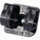 Support de casque PARASNAP Light holder SNAP-IN l.35xP30xH18 mm à gauche et à dr