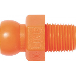 Raccord fileté taille 1/4 po. NPT R 1/8 sachet de 4 pièces LOC-LINE