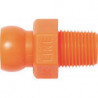 Raccord fileté taille 1/4 po. NPT R 1/8 sachet de 4 pièces LOC-LINE