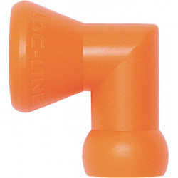 Raccord d'angle 1/4 po. sachet de 2 pièces LOC-LINE