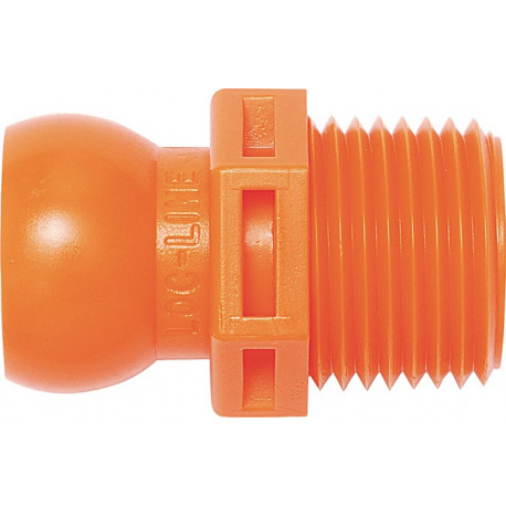 Raccord fileté taille 1/2 po. NPT R 1/2 sachet de 4 pièces LOC-LINE