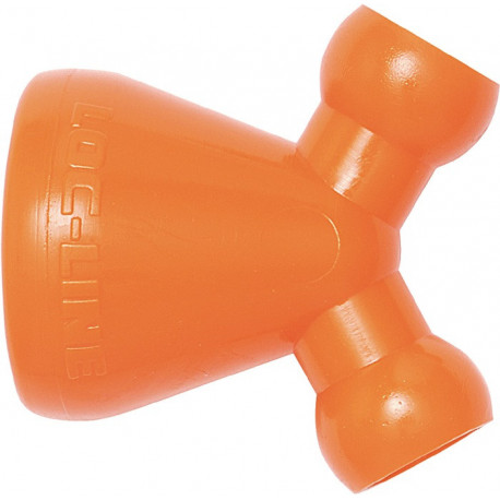 Dérivation de réduction en Y taille 1/2 sur 1/4 po. sachet de 2 pièces LOC-LINE