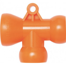 Connecteur T 1/2 po. sachet de 2 pièces LOC-LINE
