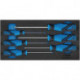 Module à outils 1500 CT1-2163 TX 6 pièces module 1/3 tournevis TORX GEDORE