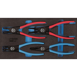 Module à outils 1500 CT1-8000 6 pièces module 1/3 jeu de pinces GEDORE