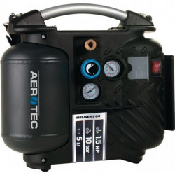 Compresseur Aerotec Airliner 5 GO 200 l/min 1,1 kW 5 l AEROTEC