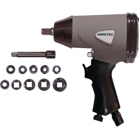 Tournevis à frapper pneumatique 1/2 po. ST 12,5 mm (1/2 po.) carré 345 Nm AEROTEC