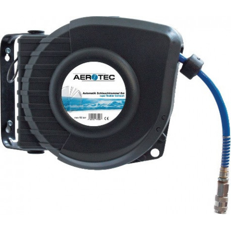 Tambour de câble à air comprimé Aero 8 Automatique D. intérieur 9,5 mm D. extérieur 13,5 mm longueur 8 m AEROTEC