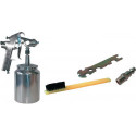 Pistolet à peinture à air comprimé Kit-Line HVLP 1 l 130-200 l/min 2-3 bar AEROTEC