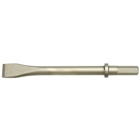 Burin plat SS 20 K longueur totale 140 mm l. de lame 20 mm 6 pans de 11 mm RODCRAFT