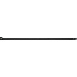 Serre cables longueur 200 mm largeur 25 mm polyamide noir 100 piècesh