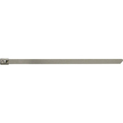 Serre cables longueur 290 mm largeur 79 mm acier inoxydable 100 pièces