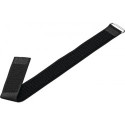 Raccord autoagrippant longueur 300 mm largeur 25 mm polyamInte noir 20 pièces/sac