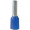 Embout de câble longueur L1/L2 140/80 mm bleu avec col en plastique 250 (AWG