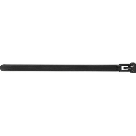 Serre cables longueur 200 mm largeur 48 mm polyamide noir 100 piècesh