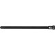 Serre cables longueur 250 mm largeur 76 mm polyamide noir 100 piècesh
